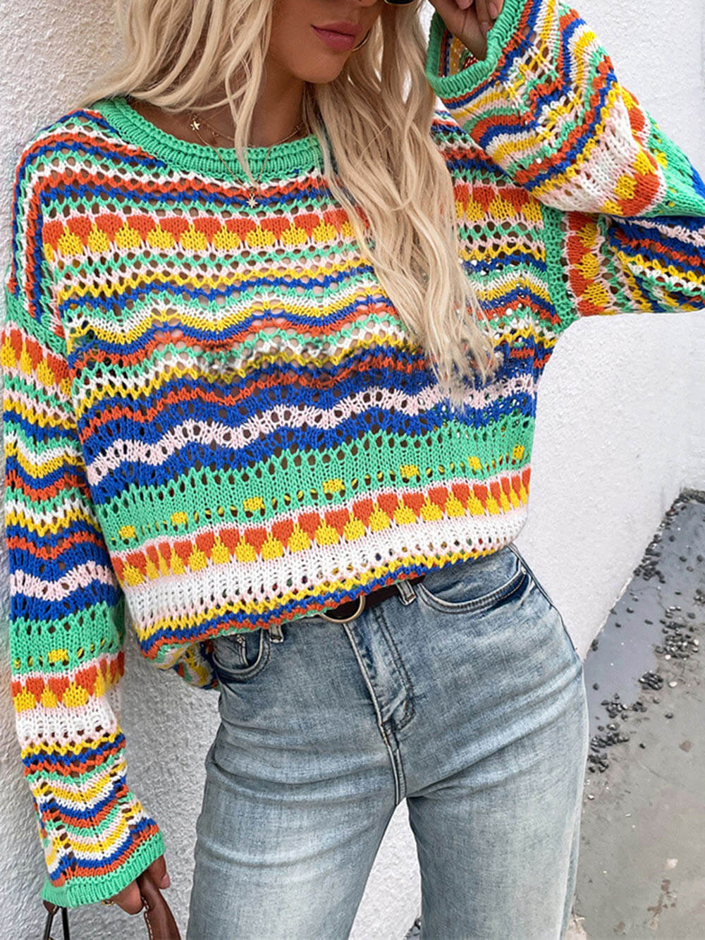 Langer Wochenend-Pulli