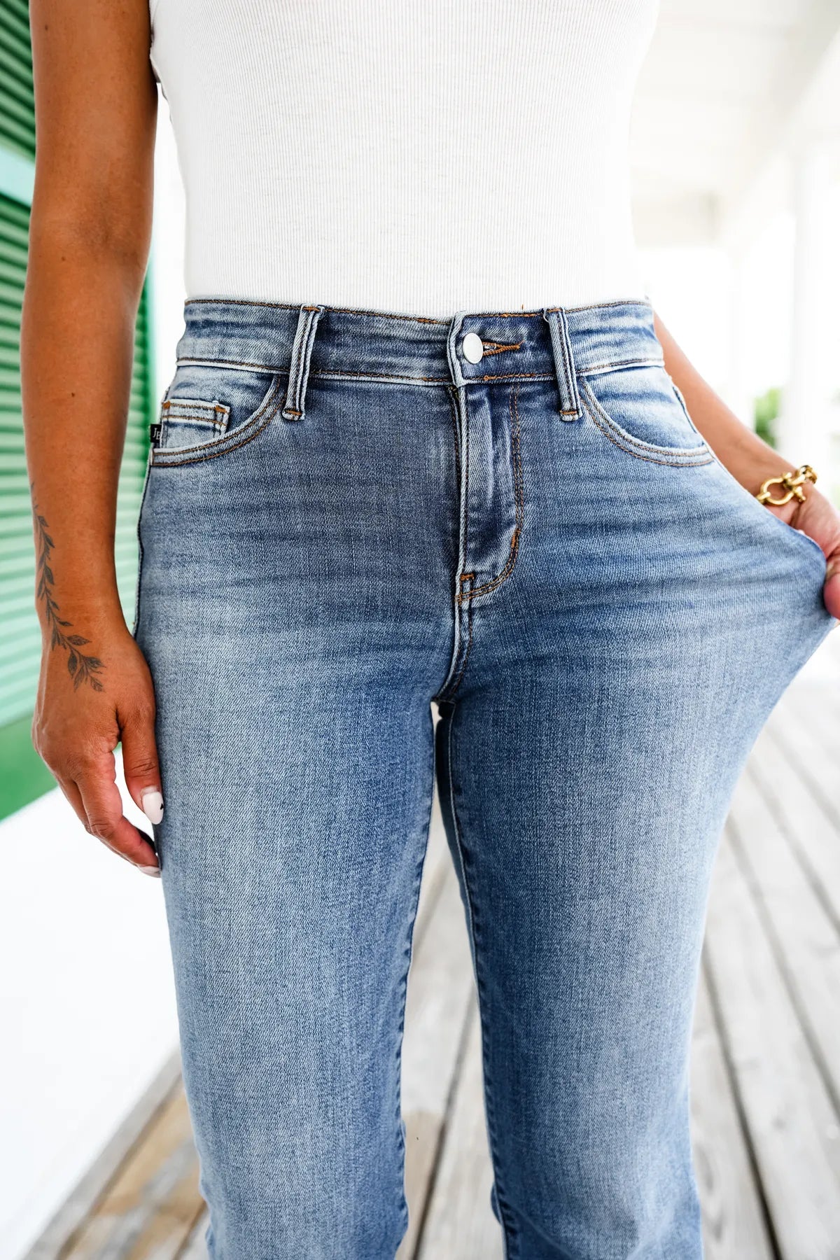 Formender High-Waist-Jeans FitCurve™