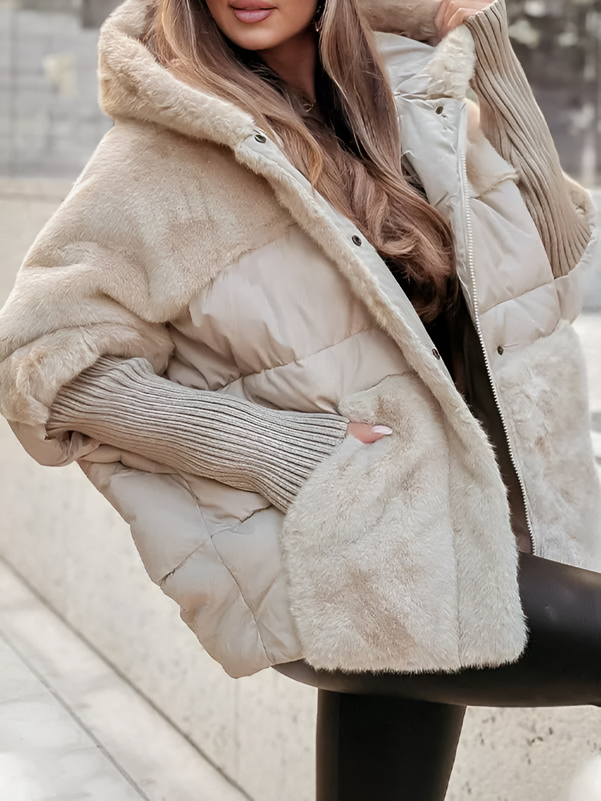 leganten und Bequemen Jacke – LadiVania™