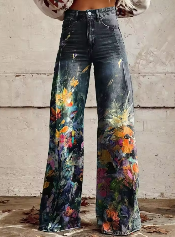 LORINA | Boho Chic Flowing and Comfortable Pants