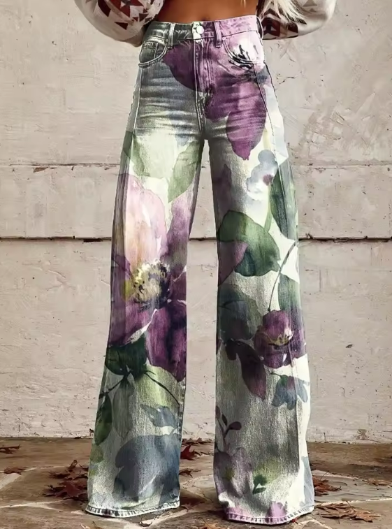 Alessia | Boho Vintage Pants with Unique and Refined Style