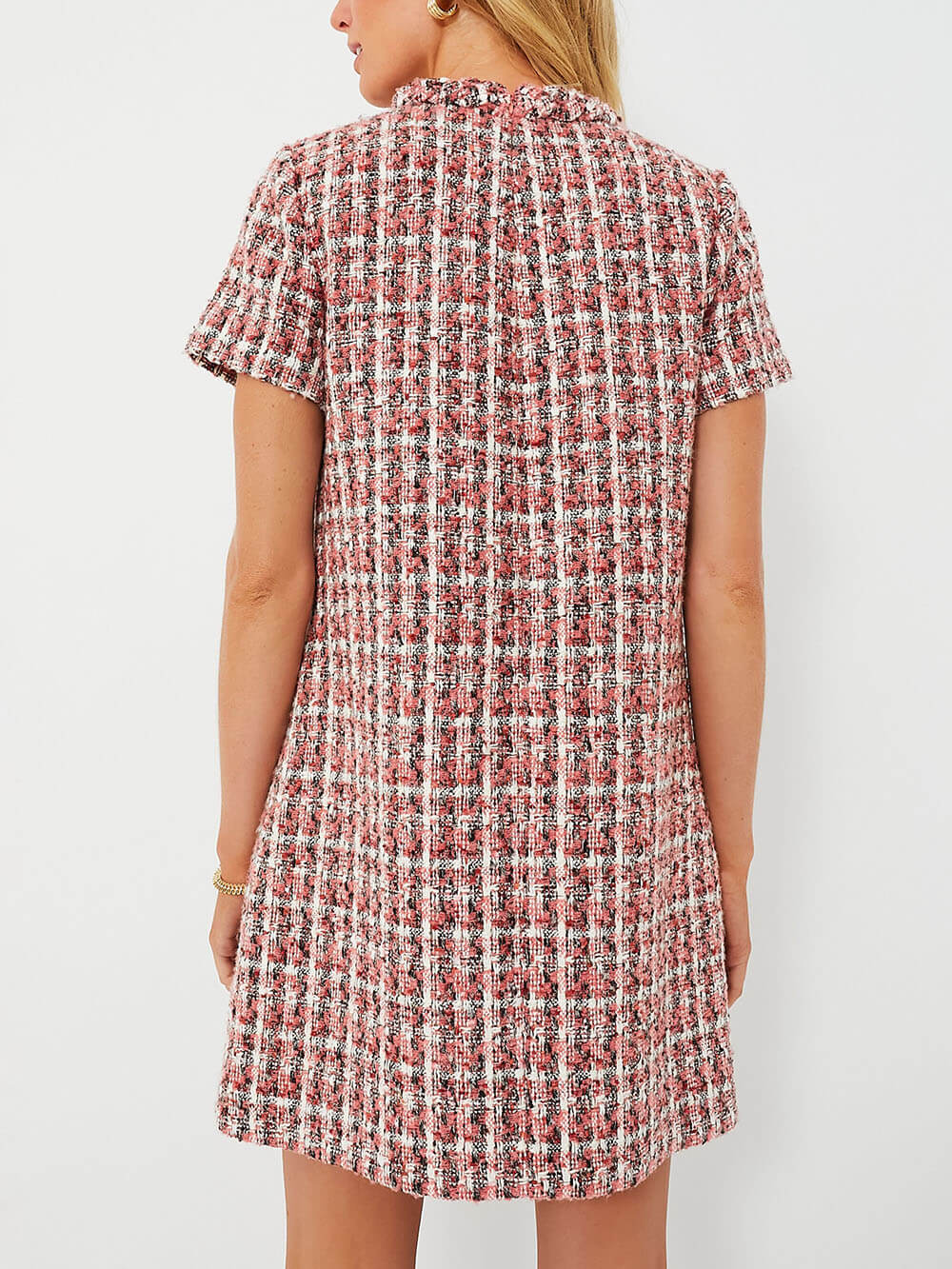 Parfümiertes Stilkleid mit Karos