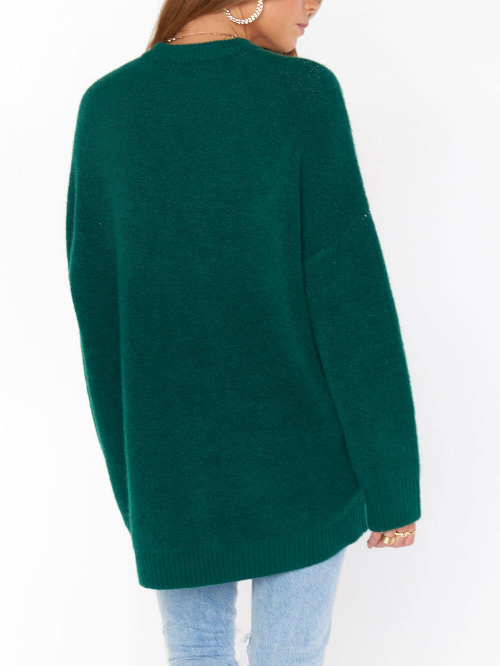 Klassischer Pullover mit Rundhals
