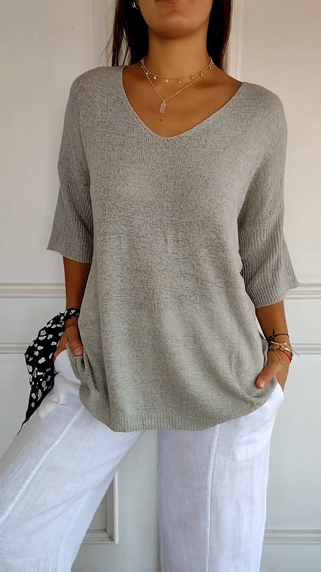 Bequemer und lässiger LadiVania-Pullover™