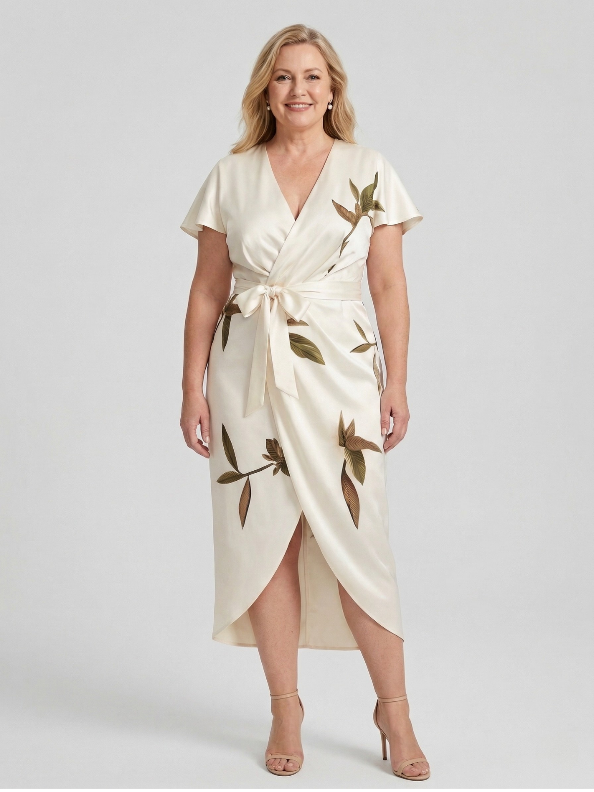 Elegant Wrap Dress True