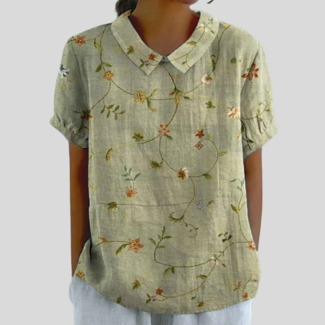 Isabelle™ | Floral Country Blouse