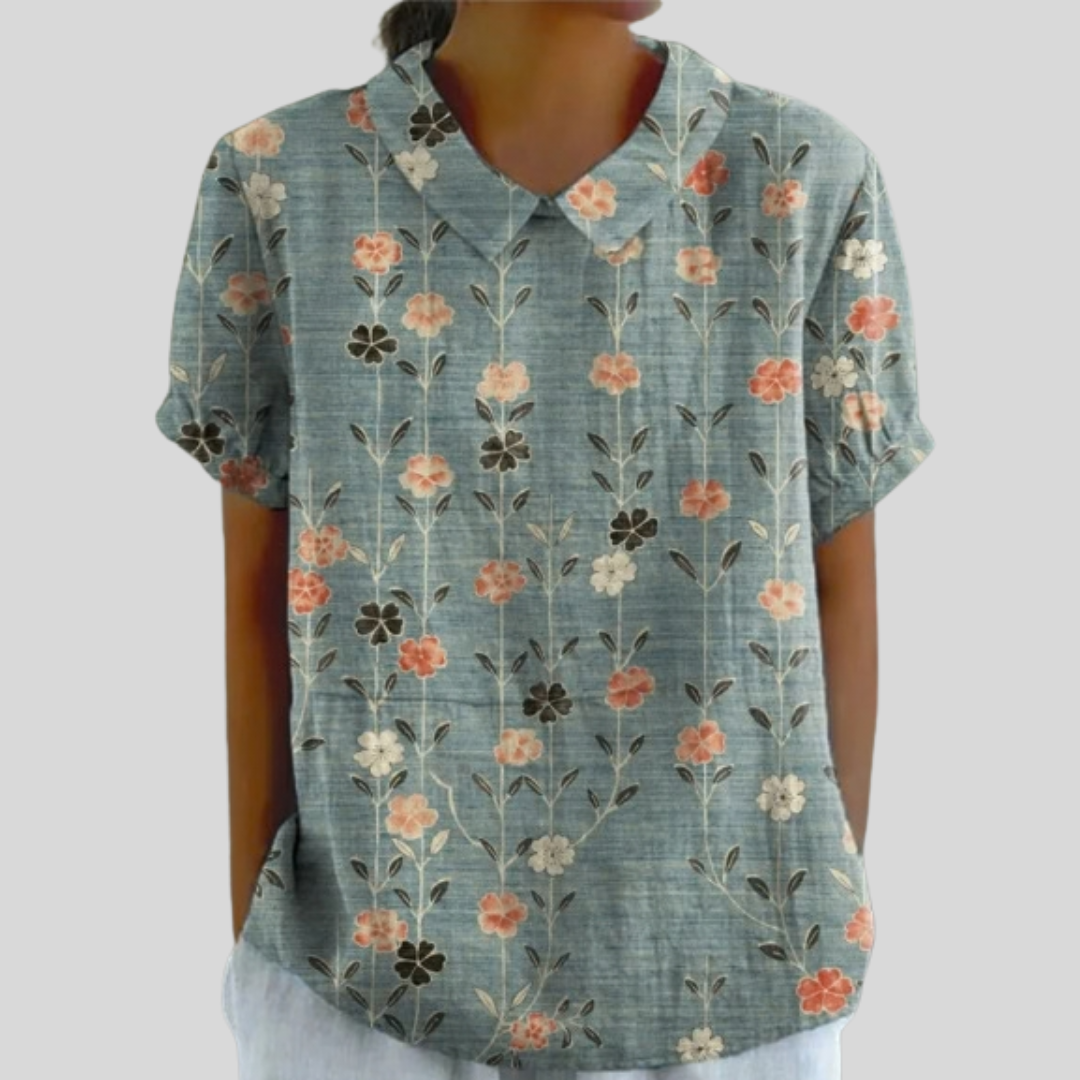 Elora™ | Flower Pattern Blouse