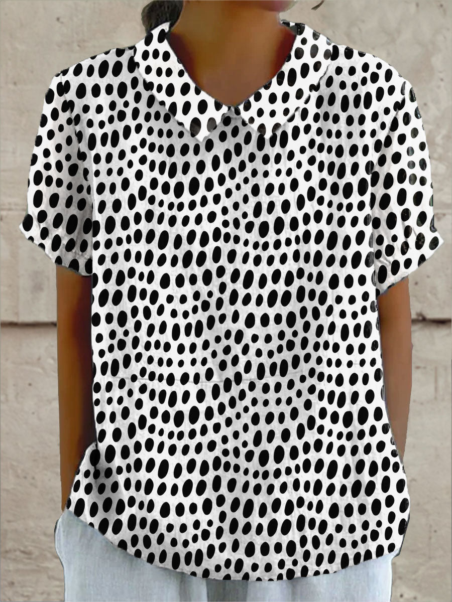 Lily™ | Polka Dot Shirt