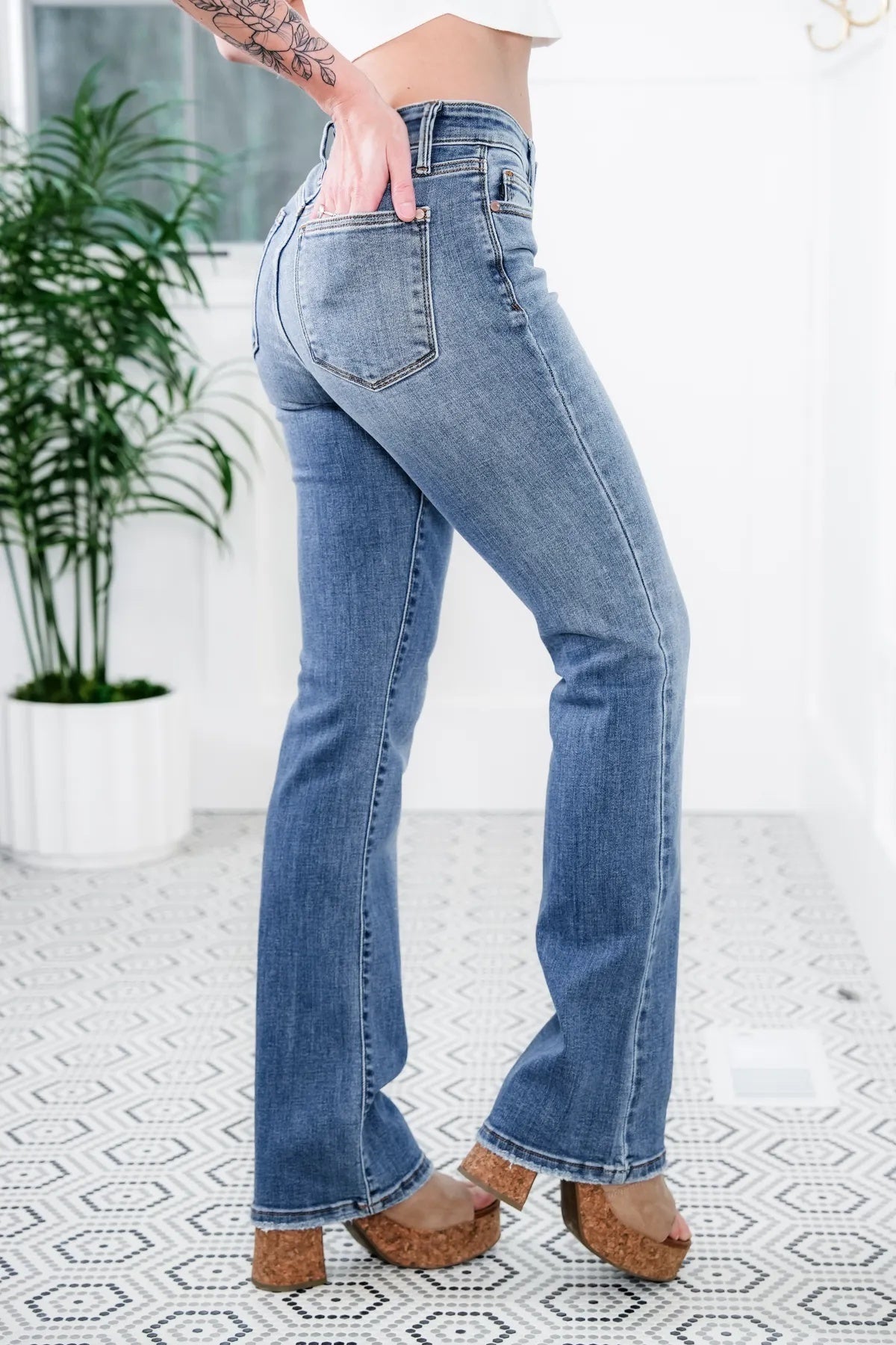 Formender High-Waist-Jeans FitCurve™