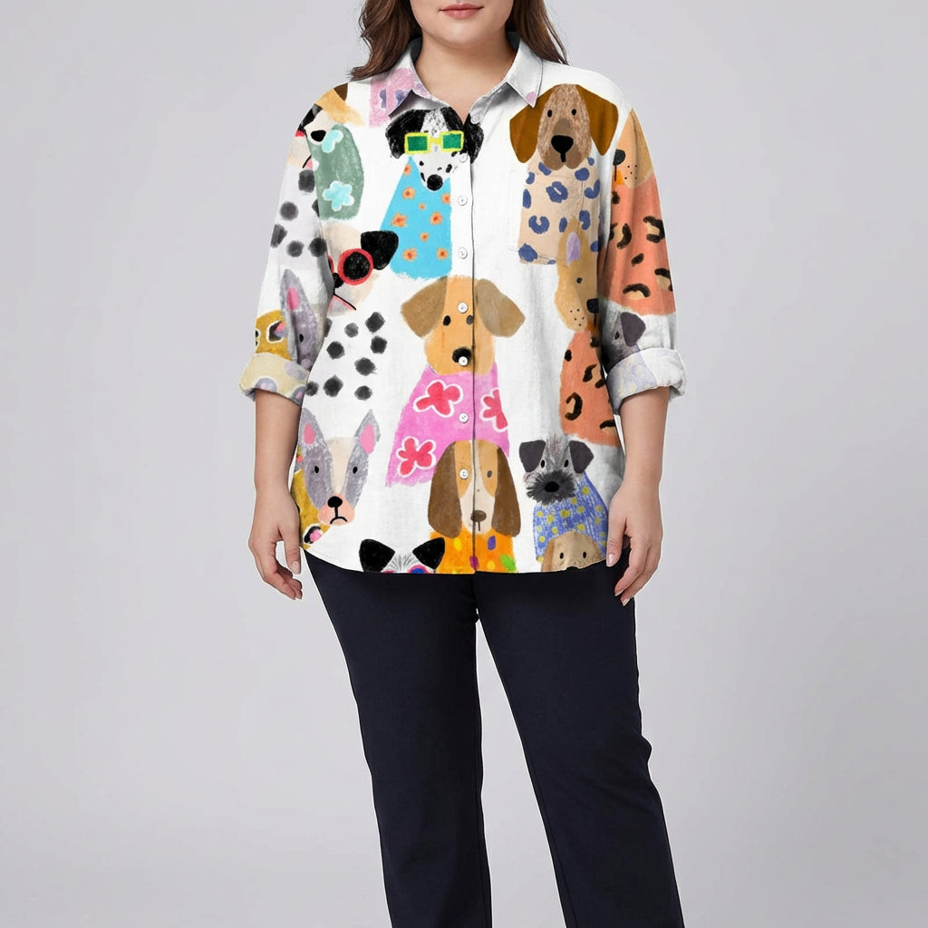 Amelie™ | Elegant Summer Linen Blouse