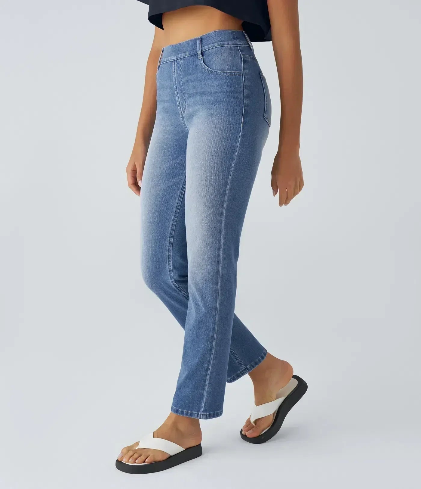 RAFFAELLA | High Waist Ultra Comfortable Pants with Casual Chic Style
