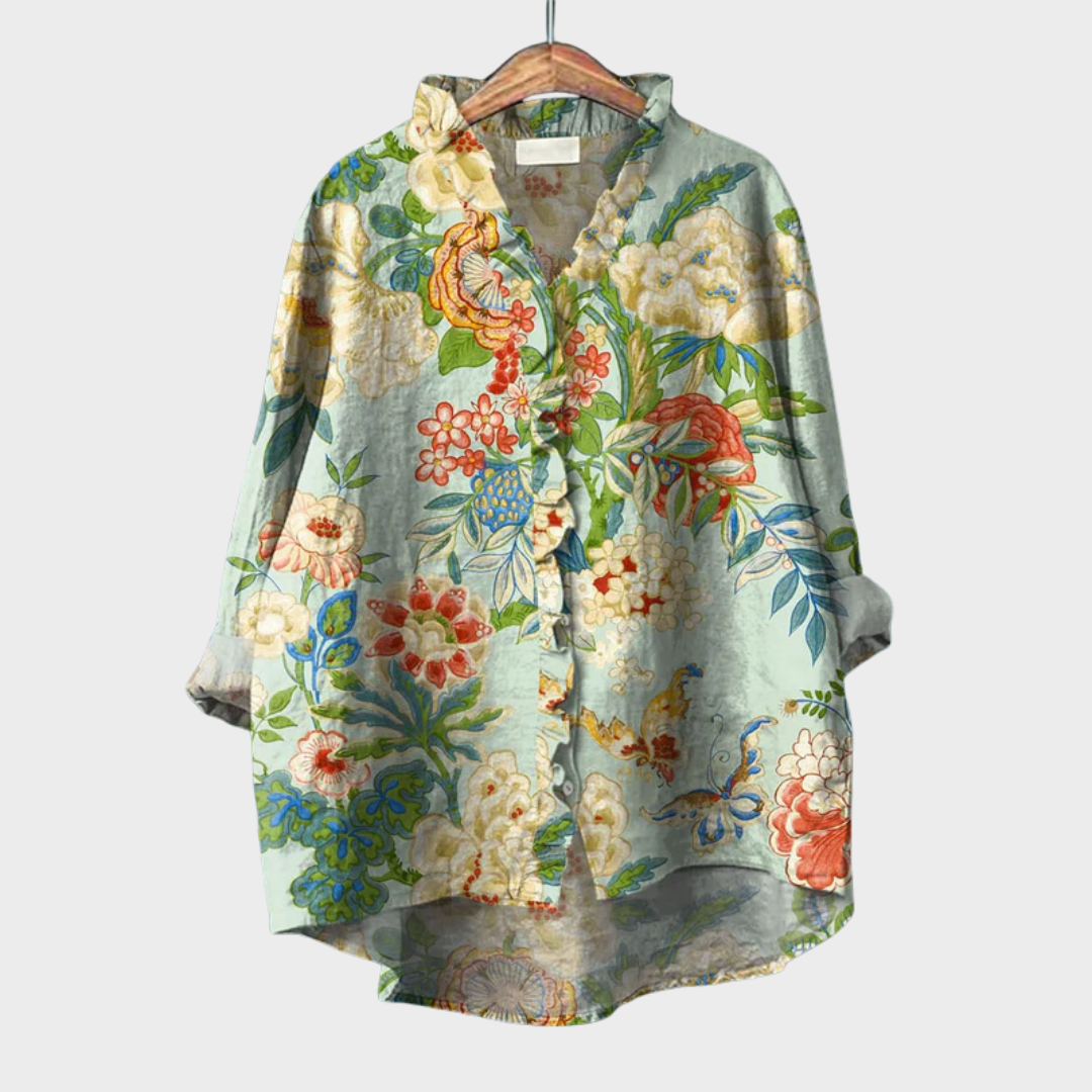 Perrine™ | Romantic Floral Blouse