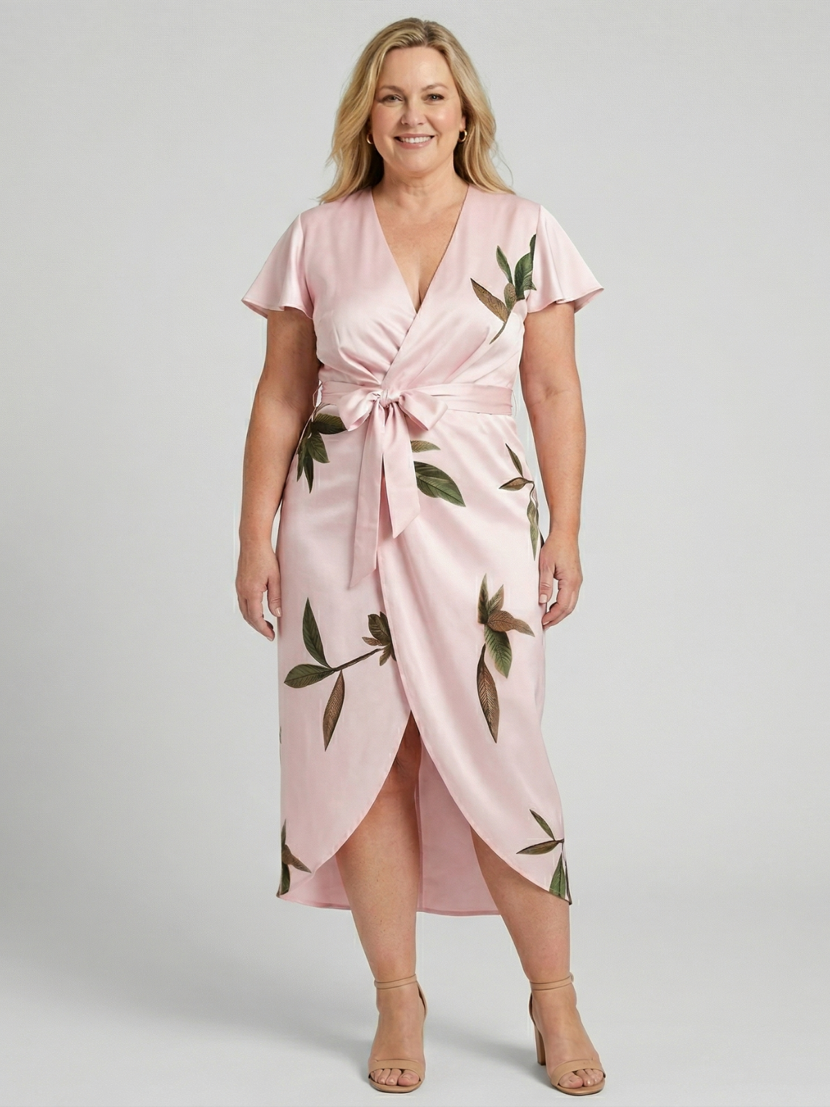 Elegant Wrap Dress True