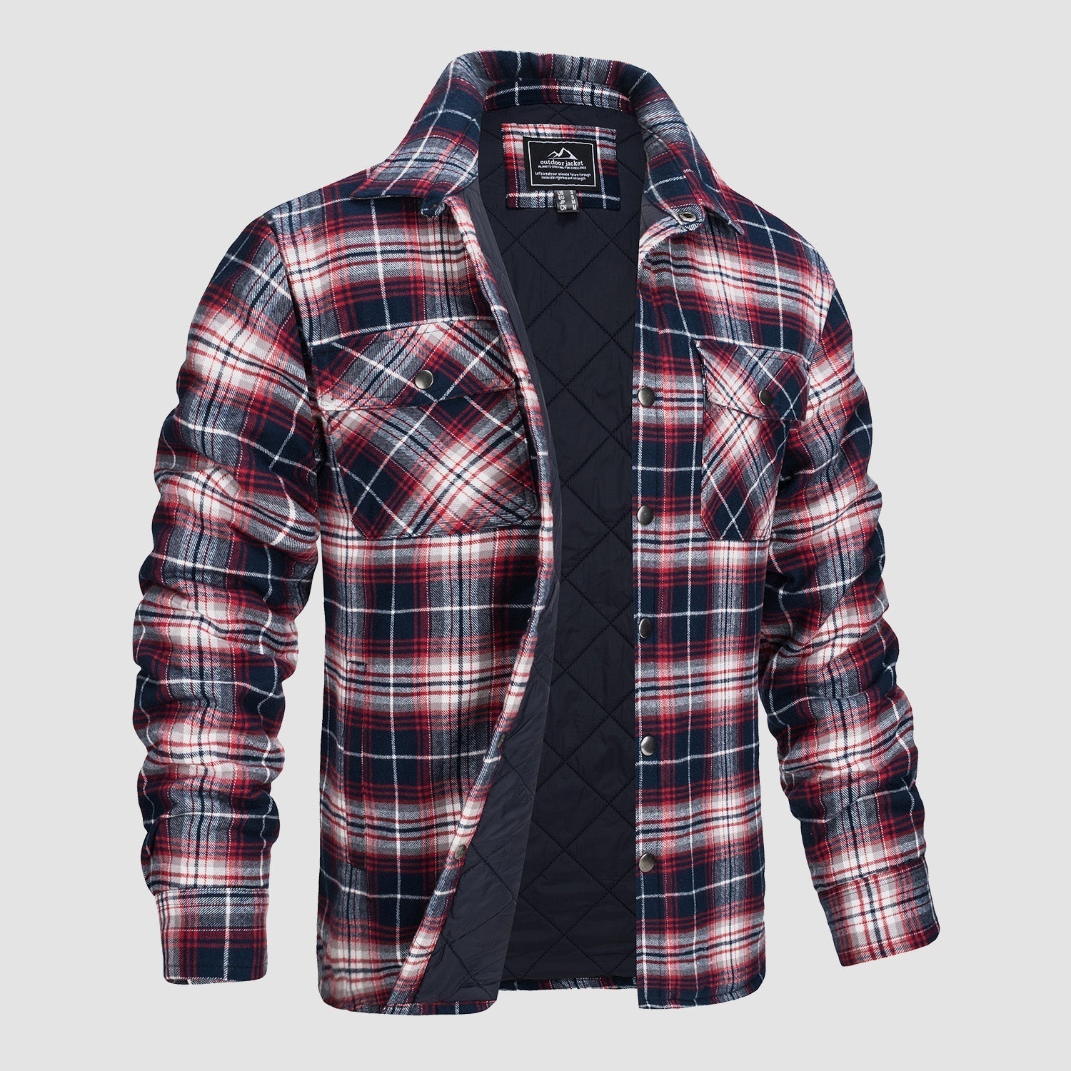 Dylan – Men’s Thick Flannel Shirt – Casual Everyday Style
