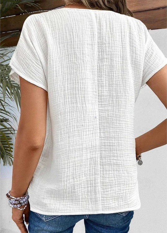 Anthousa™ | Button-Up Top