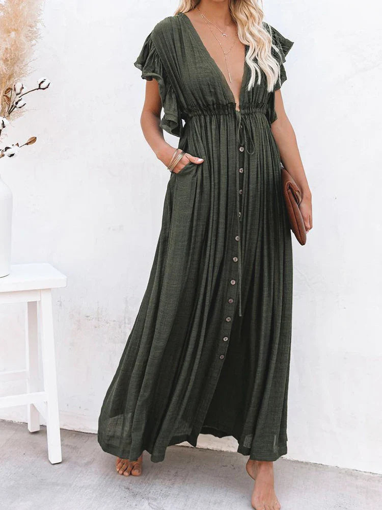 Lässiges Boho-Kleid