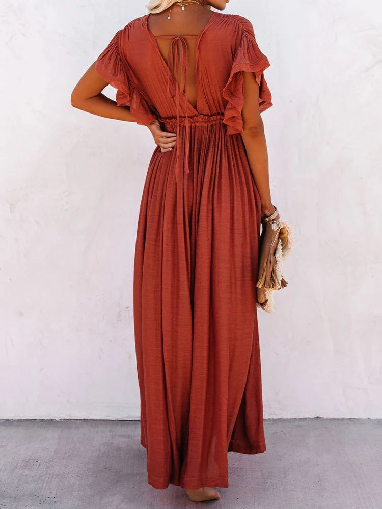 Lässiges Boho-Kleid
