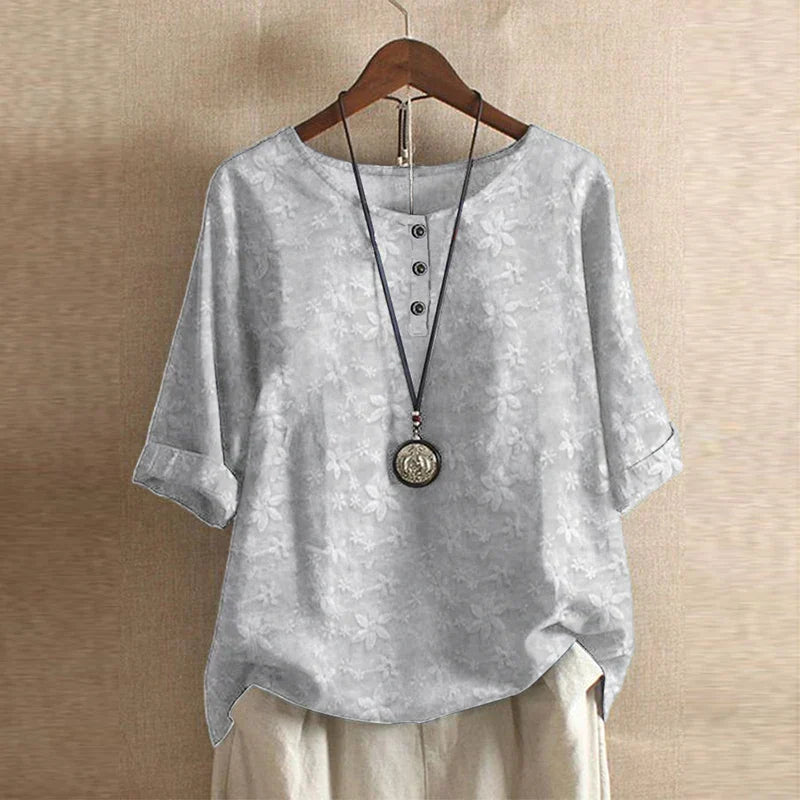 Dakota™ | Retro Printed Blouse