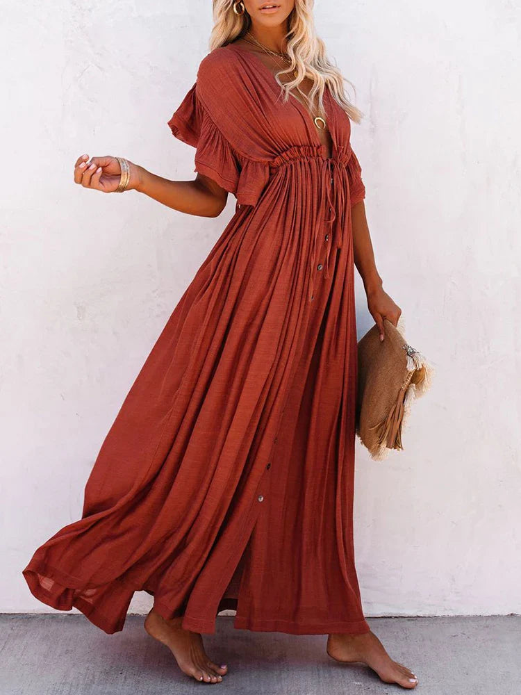 Lässiges Boho-Kleid
