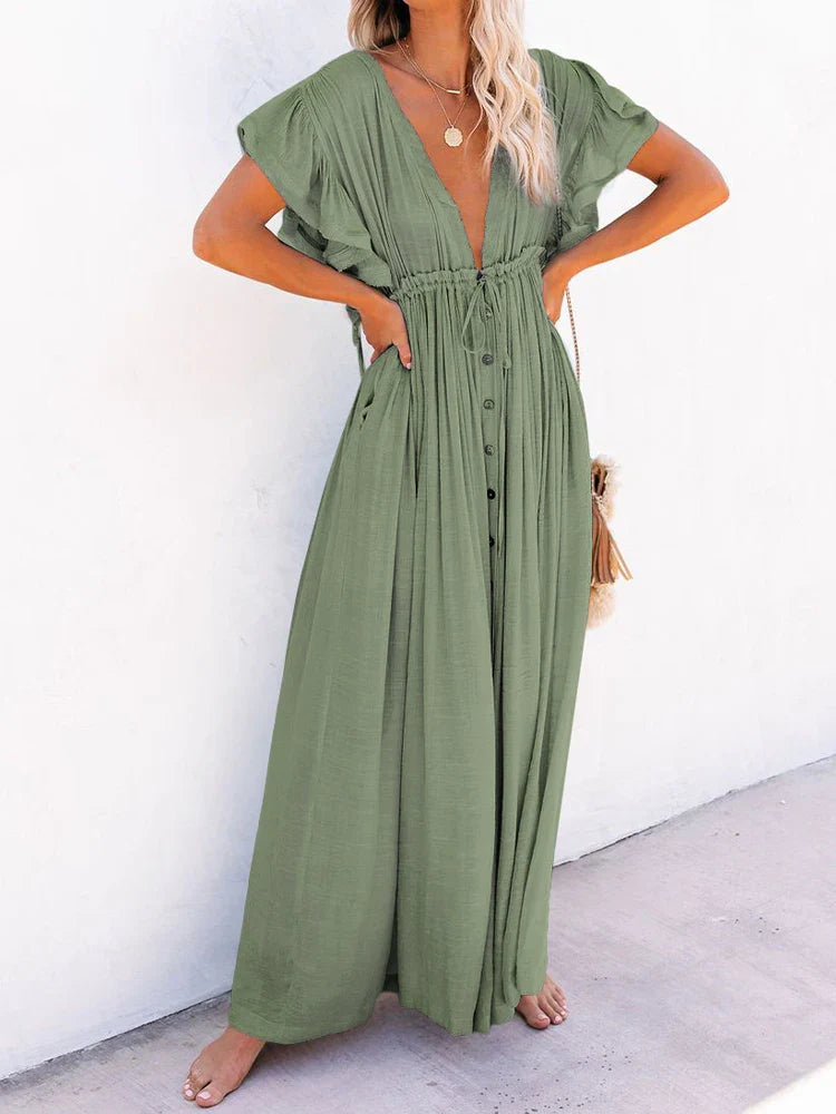 Lässiges Boho-Kleid
