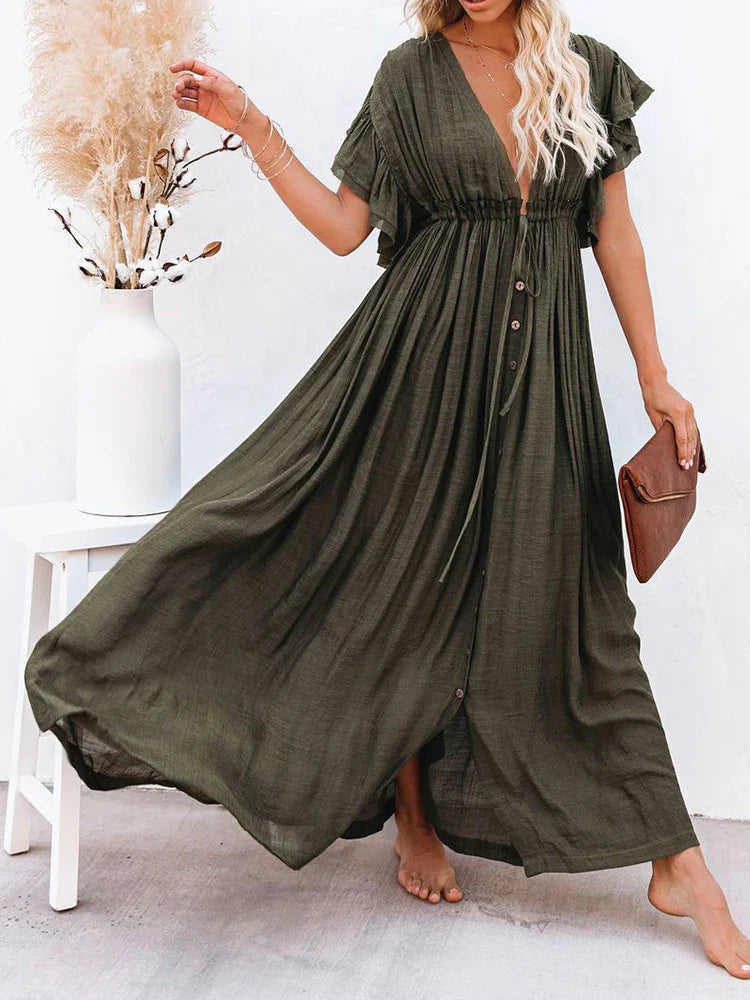 Lässiges Boho-Kleid