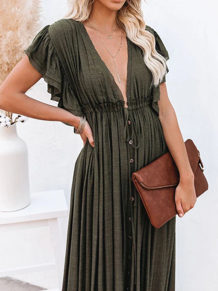Lässiges Boho-Kleid