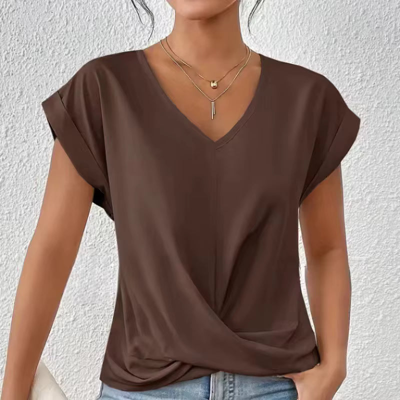 Gemma™ | Draped Fluid Top