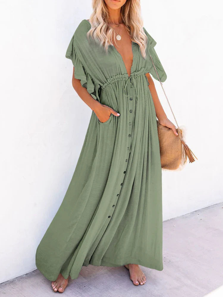 Lässiges Boho-Kleid