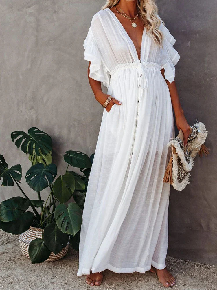 Lässiges Boho-Kleid