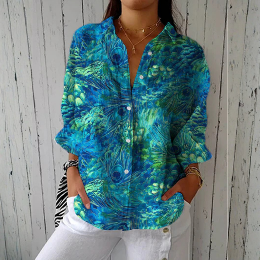 Victoria™ | Peacock Blouse