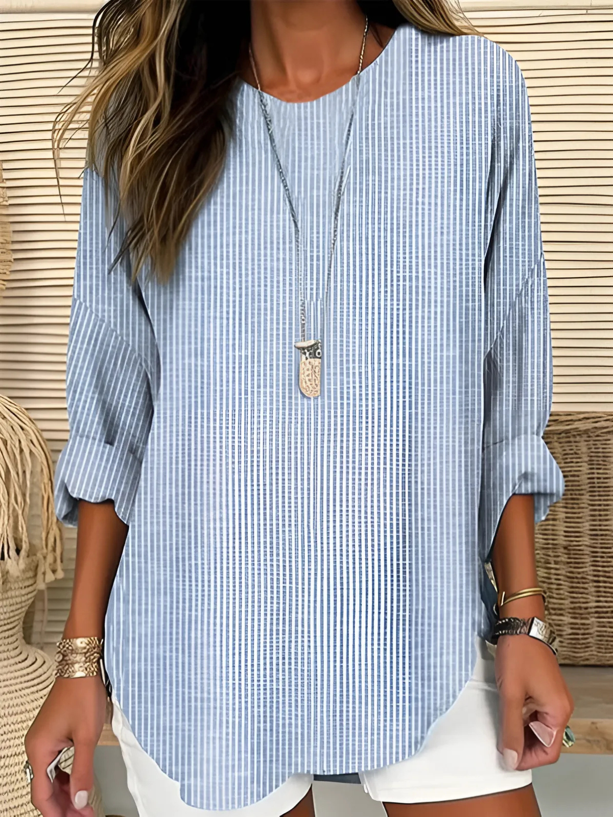 Palma™ | Airy Striped Blouse