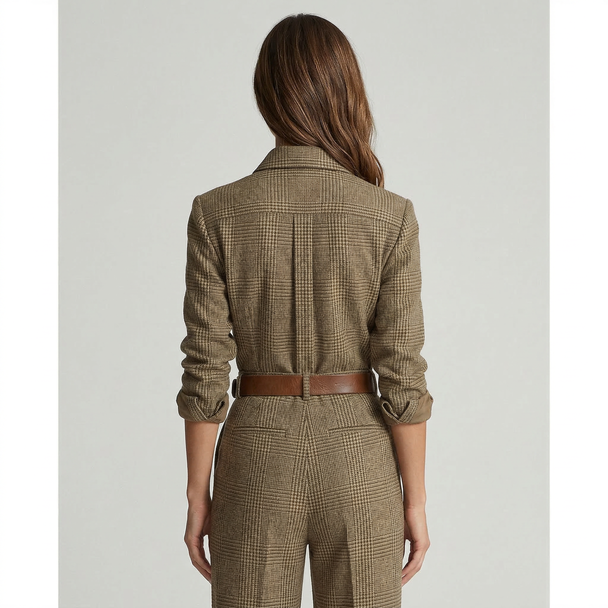 Celia™ | Plaid Jumpsuit