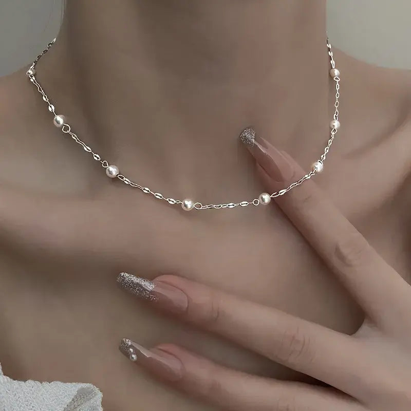 LIEKE | Elegant Pearl Necklace for Timeless Style and Everyday Wear
