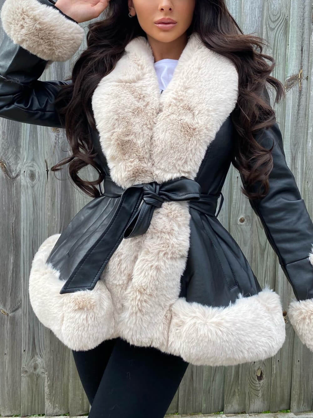 Freya Coat with Belt