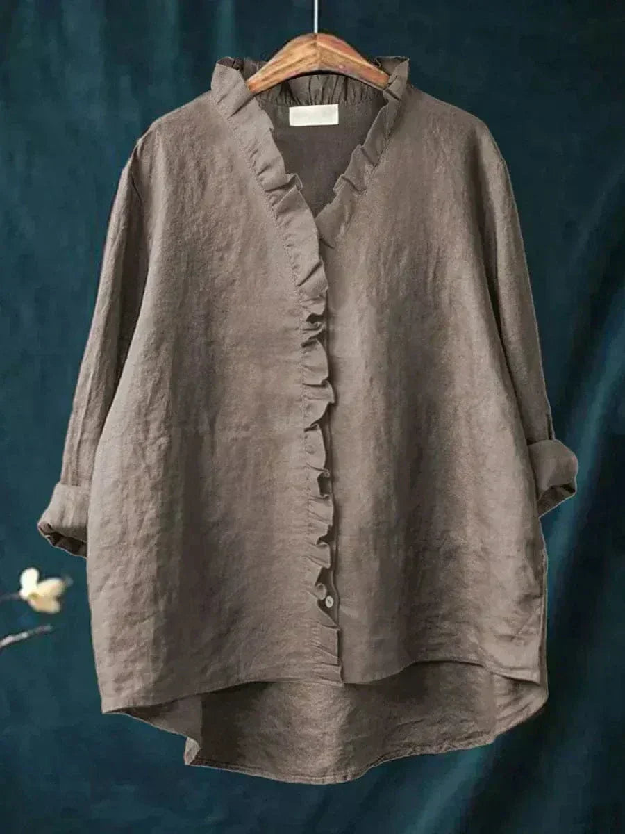 Celestine™ | Delicate Ruffled Blouse