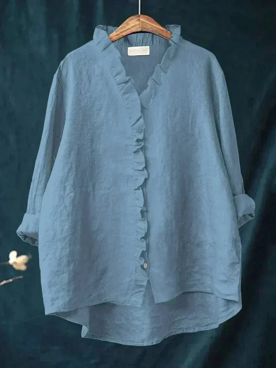 Celestine™ | Delicate Ruffled Blouse