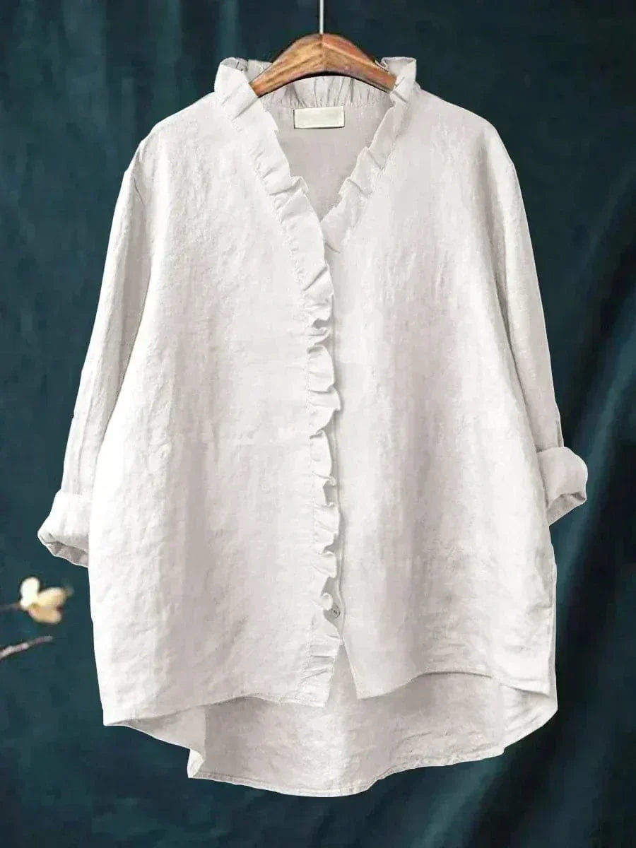 Celestine™ | Delicate Ruffled Blouse