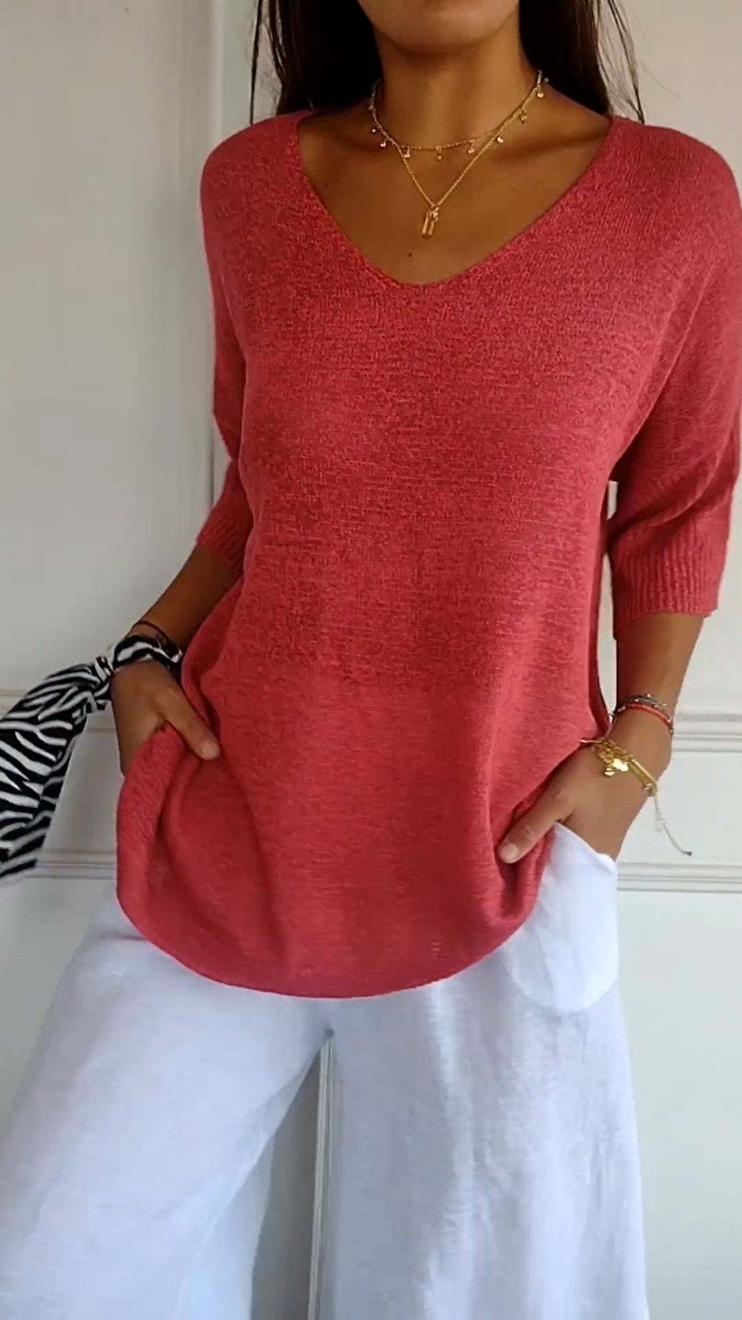 Bequemer und lässiger LadiVania-Pullover™