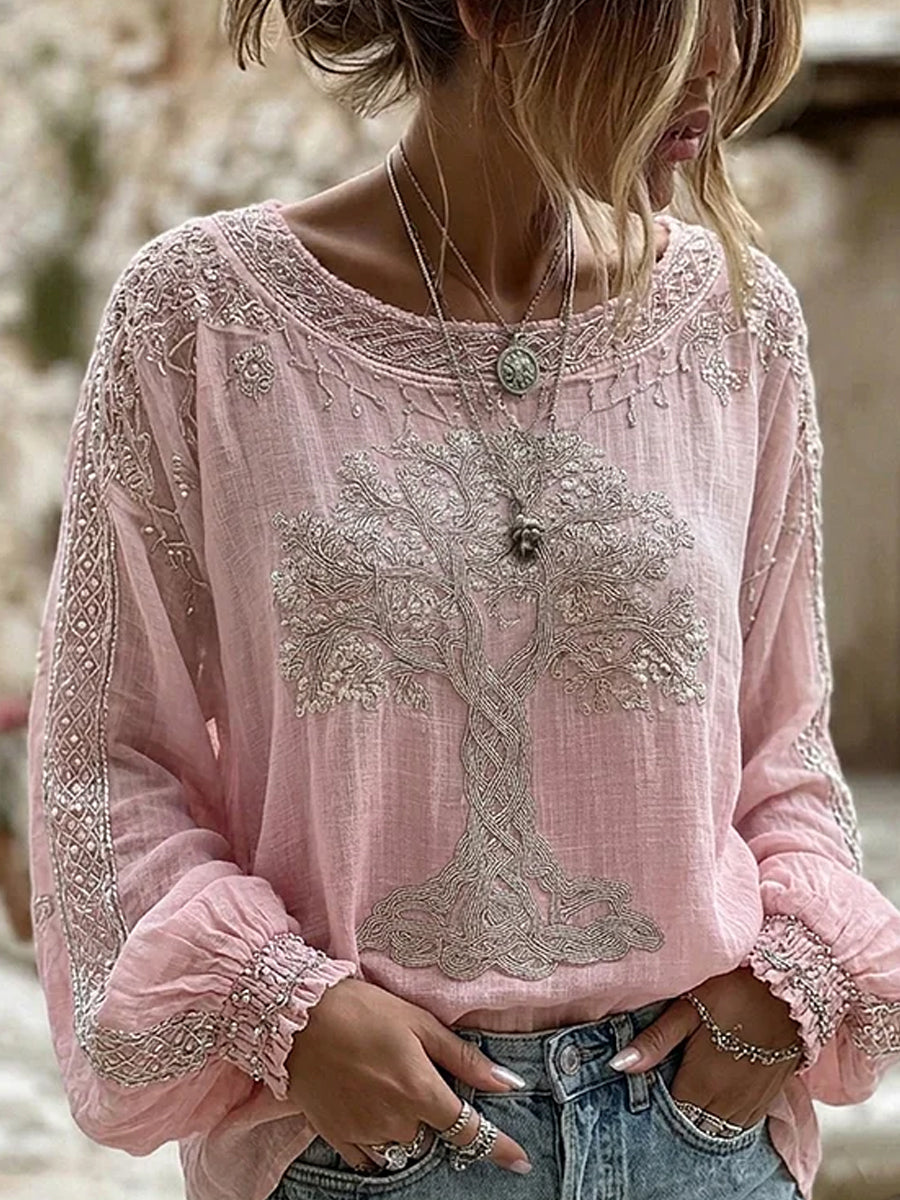 Arboree™ | Top Vintage Embroidered