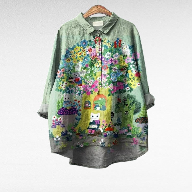 Elise™ | Enchanted Garden Blouse