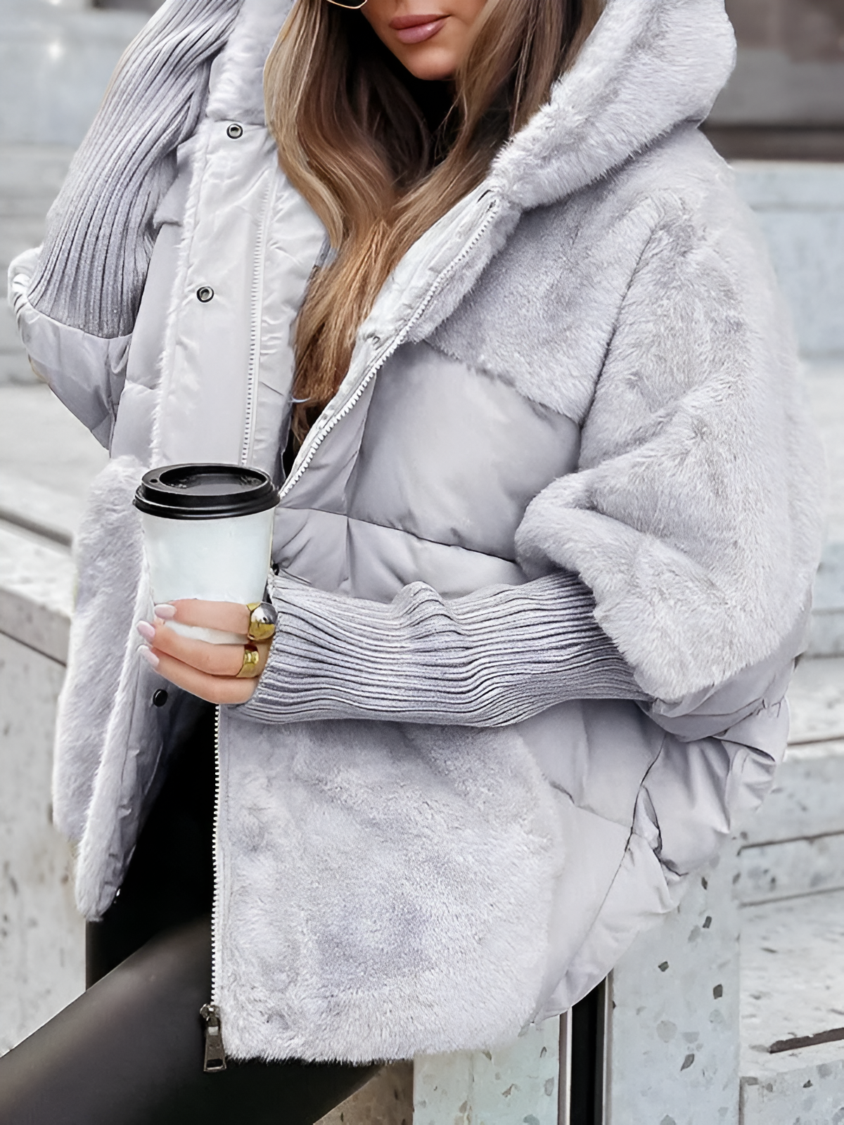 leganten und Bequemen Jacke – LadiVania™