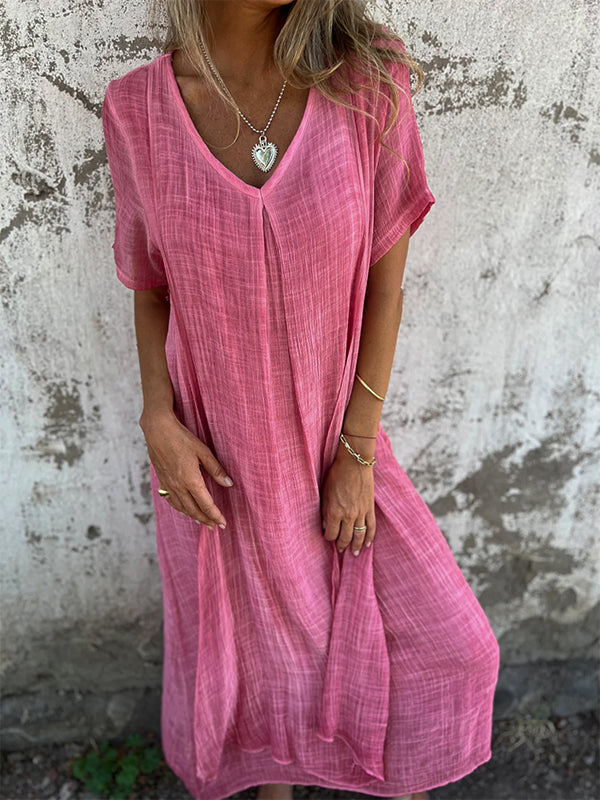Bequemes, lässiges Kleid