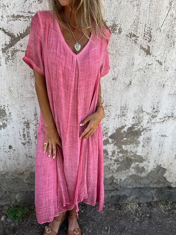Bequemes, lässiges Kleid