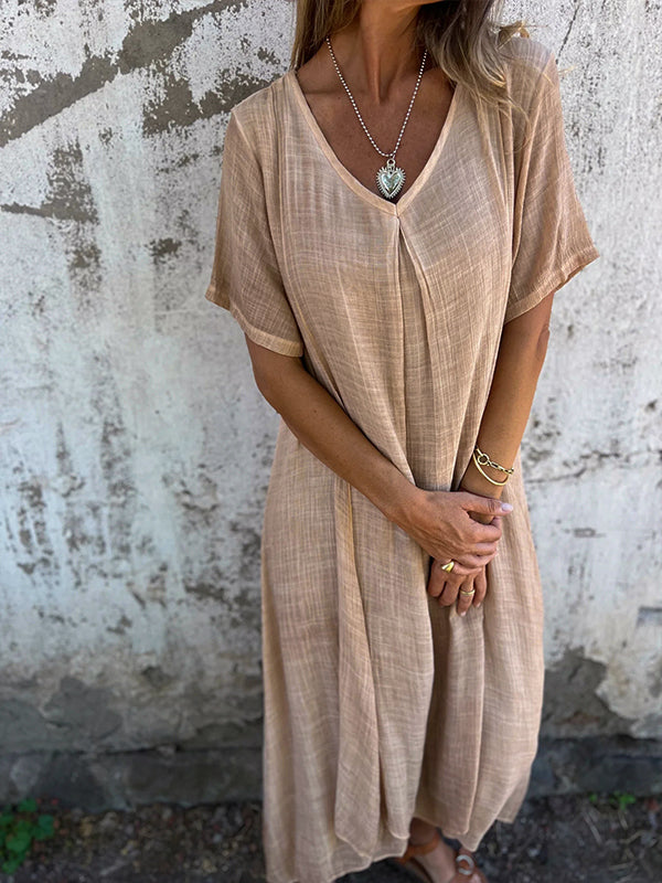 Bequemes, lässiges Kleid