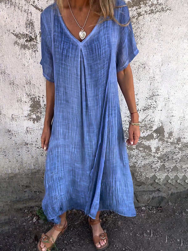 Bequemes, lässiges Kleid