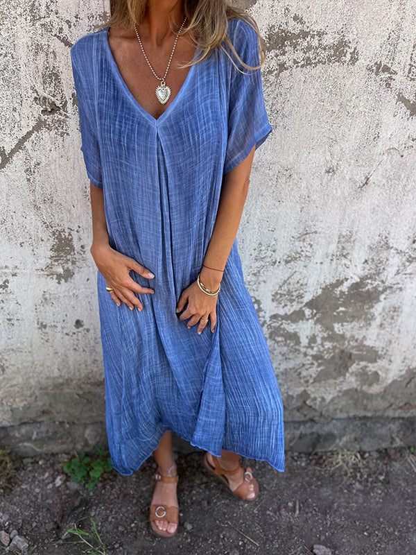 Bequemes, lässiges Kleid