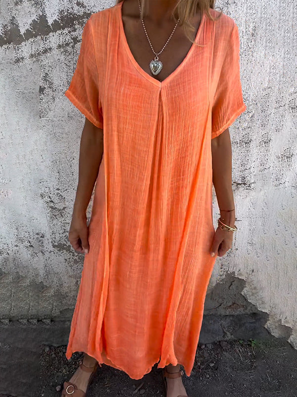 Bequemes, lässiges Kleid