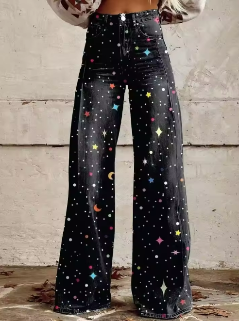 Stellare | Boho Pants Starry Sky Comfort & Chic