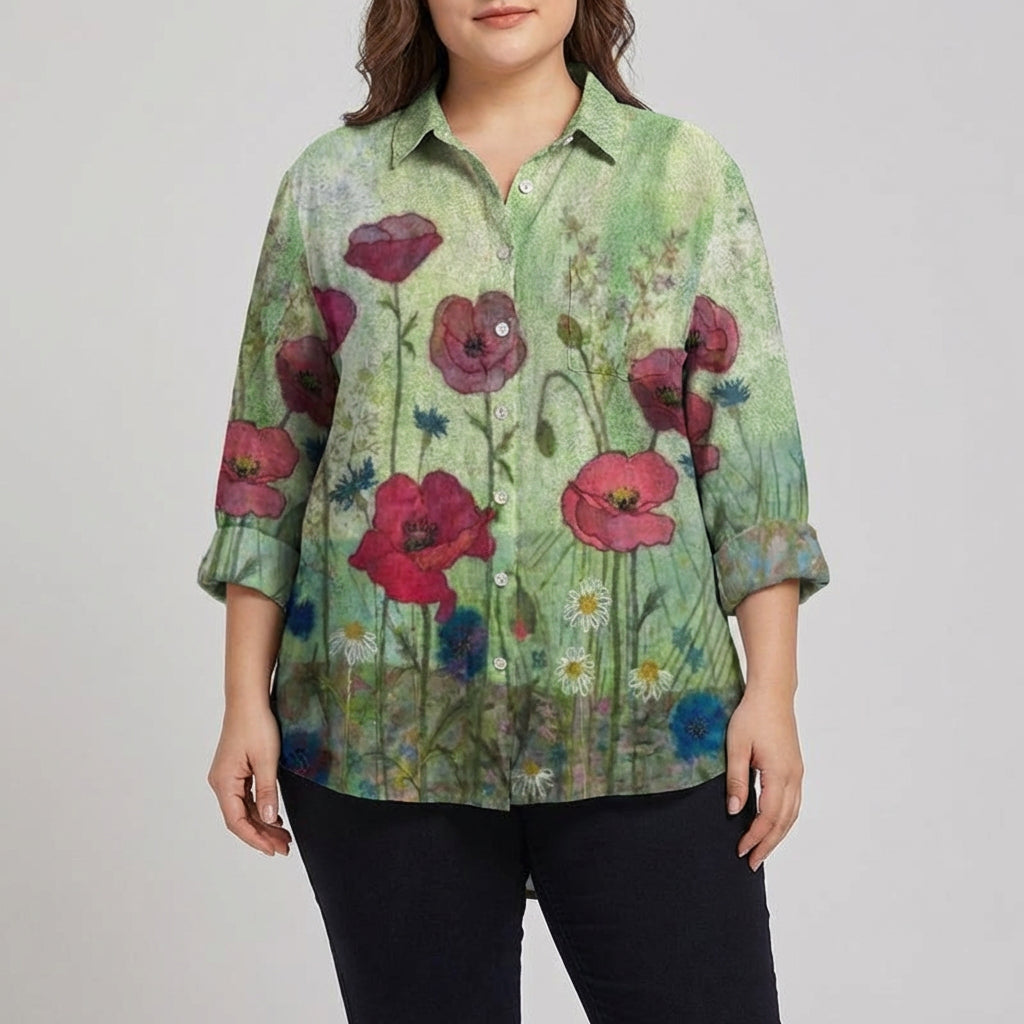 Juliette™ | Elegant Summer Linen Blouse