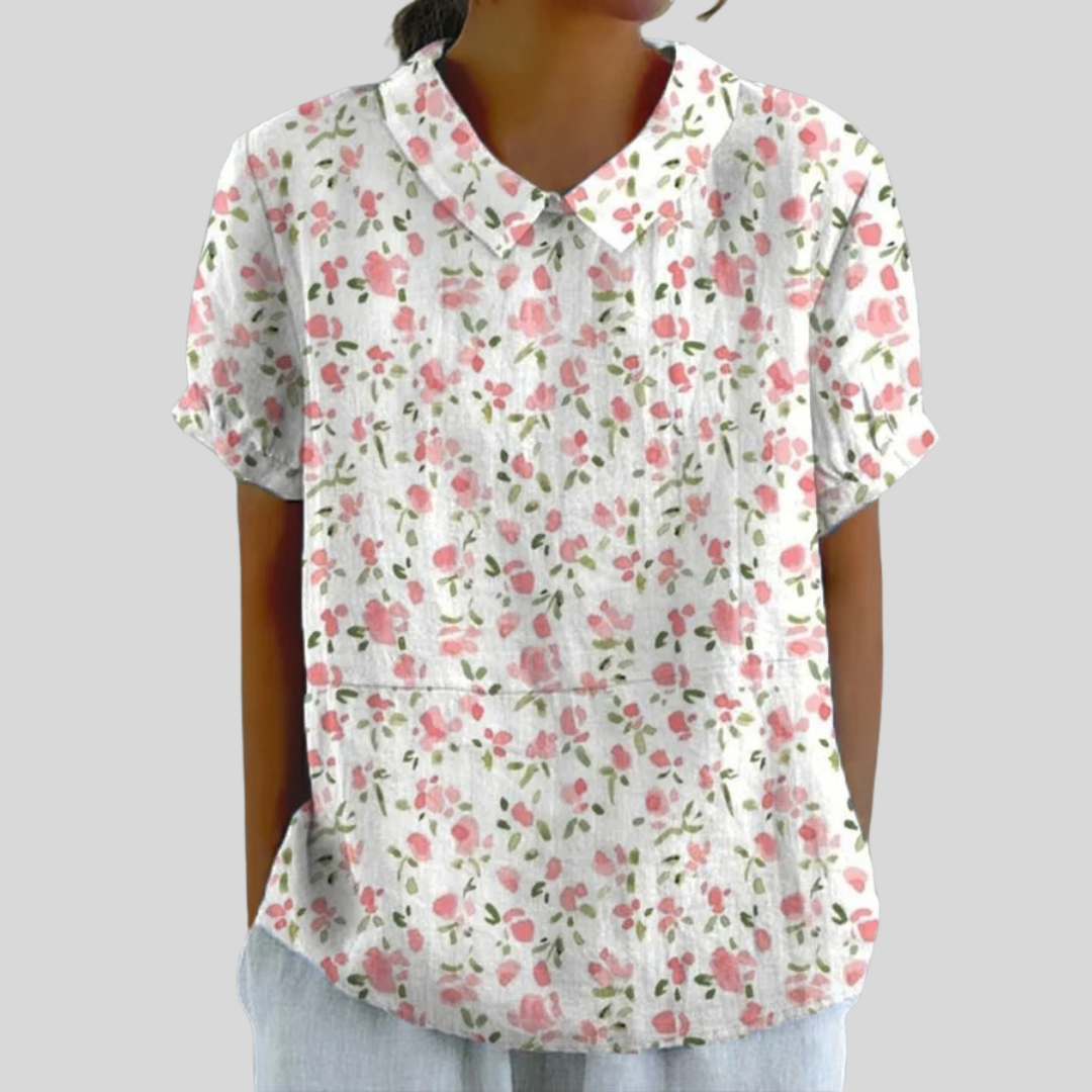 Juliette™ | Miniature Flowers Blouse